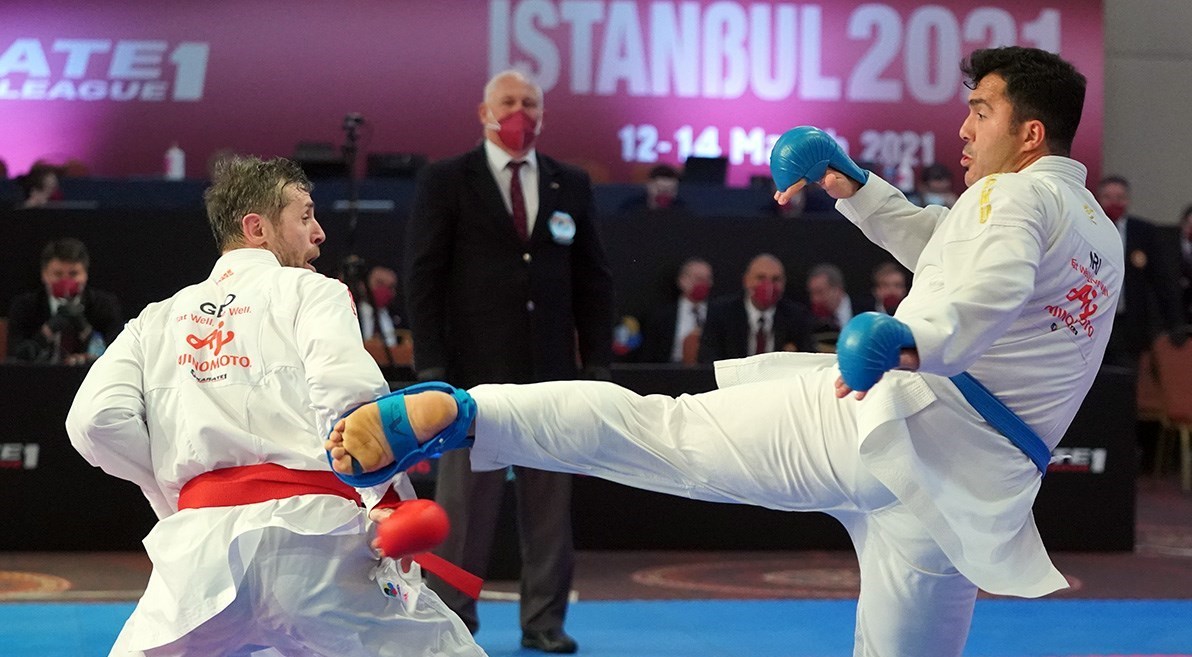 کاراته , کاراته ایران , حمیده عباسعلی , سارا بهمنیار , سجاد گنج‌زاده , شهرام هروی , سمانه خوشقدم , المپیک 2020 توکیو  , کاراته - المپیک 2020 توکیو , 