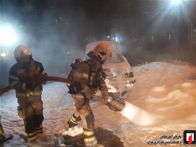 آتش‌نشانی , سازمان آتش‌نشانی تهران , آتش‌سوزی , حوادث , 