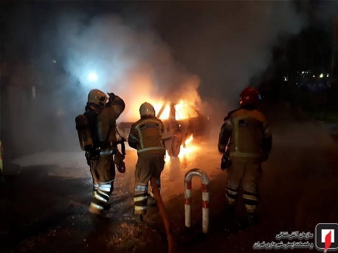 آتش‌نشانی , سازمان آتش‌نشانی تهران , آتش‌سوزی , حوادث , 