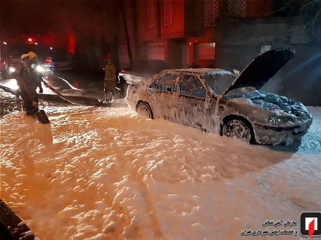 آتش‌نشانی , سازمان آتش‌نشانی تهران , آتش‌سوزی , حوادث , 