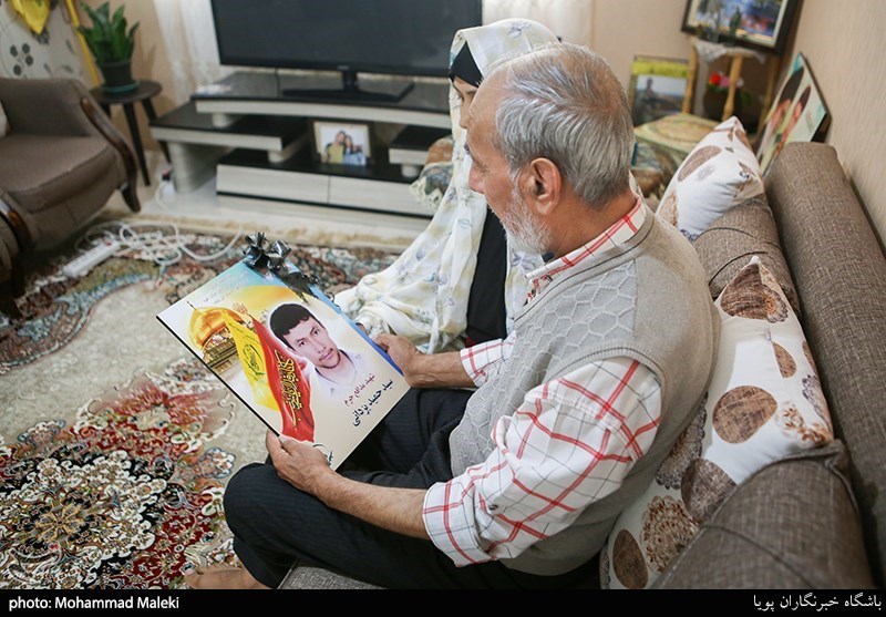 گفت و گو با خانواده شهید مدافع حرم سید حمید یزدانی