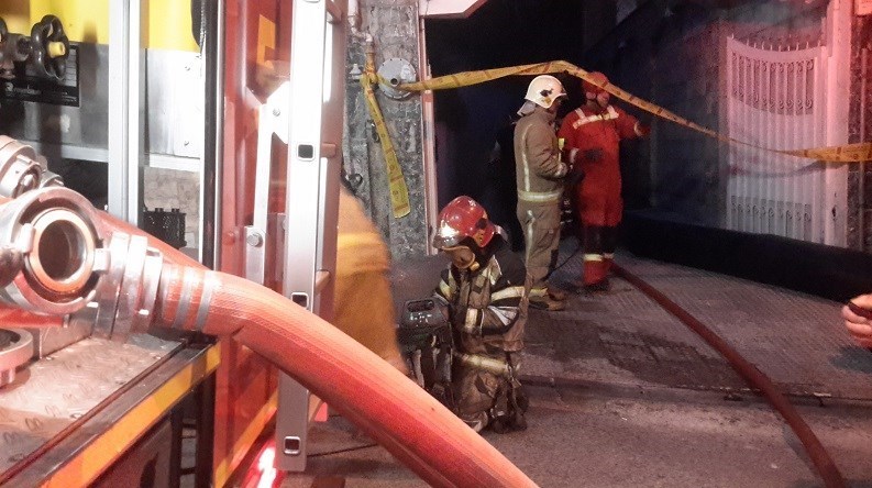 آتش‌نشانی , سازمان آتش‌نشانی تهران , آتش‌سوزی , حوادث , 