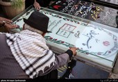 تحویل سال در کنار مزار مطهر سردار شهید قاسم سلیمانی