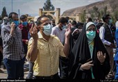 تحویل سال در کنار مزار مطهر سردار شهید قاسم سلیمانی