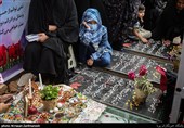 تحویل سال در کنار مزار مطهر سردار شهید قاسم سلیمانی