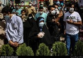 تحویل سال در کنار مزار مطهر سردار شهید قاسم سلیمانی