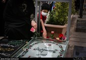 تحویل سال در کنار مزار مطهر سردار شهید قاسم سلیمانی