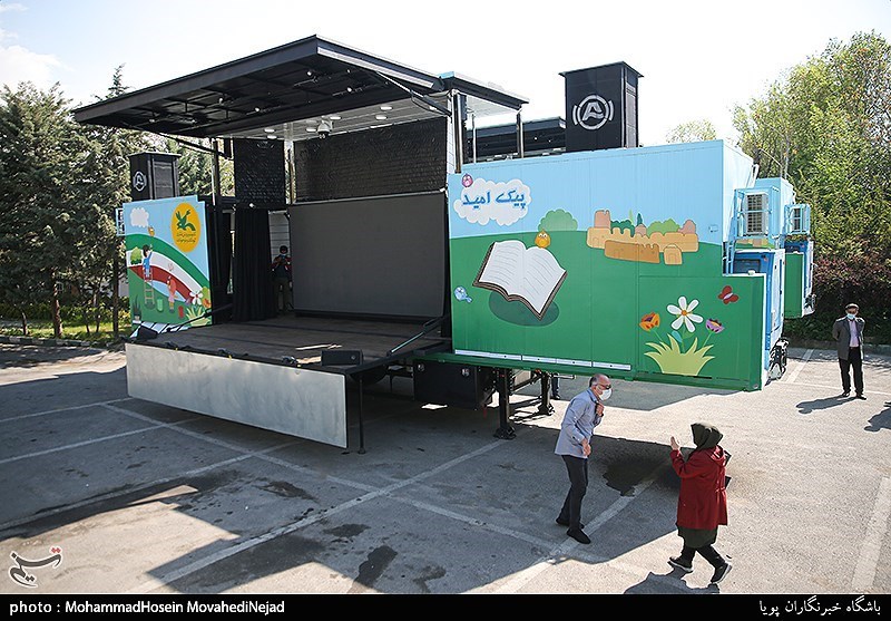 رونمایی از چهار تماشاخانه سیار کانون پرورش فکری کودکان و نوجوانان