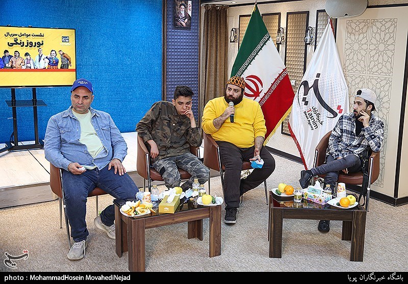 حضور عوامل سریال نوروز رنگی در خبرگزاری تسنیم