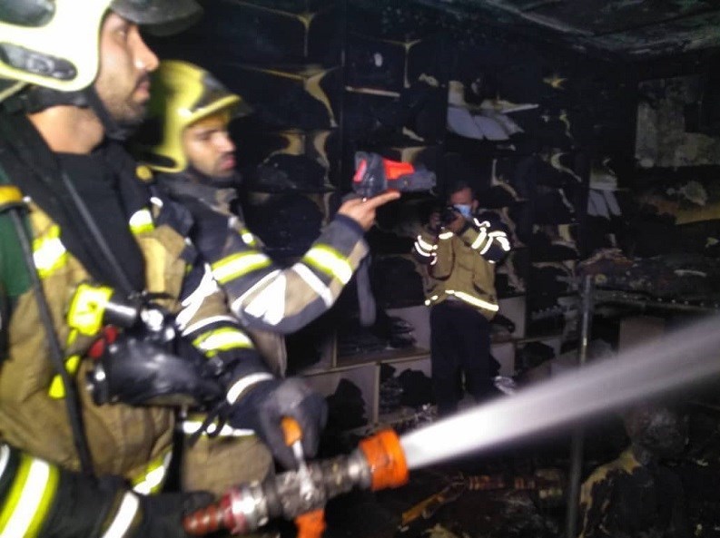 آتش‌نشانی , سازمان آتش‌نشانی تهران , آتش‌سوزی , حوادث , 