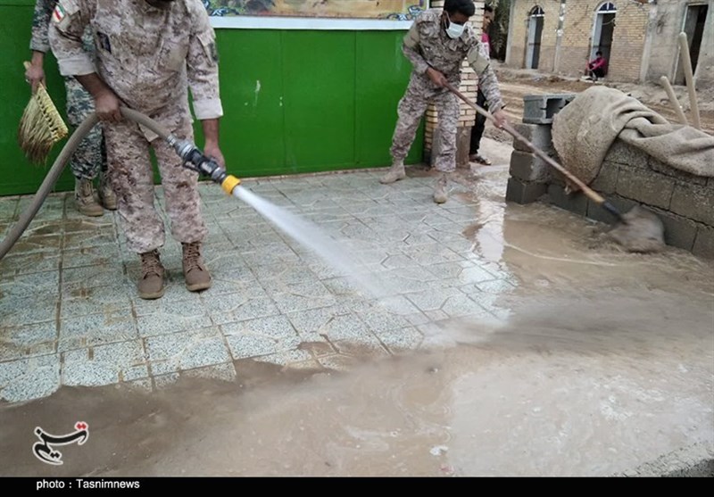 استان کرمان , سیل , سیل زده , گروه‌های جهادی , 