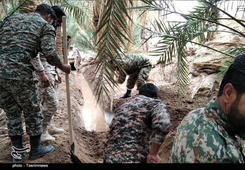 استان کرمان , سیل , سیل زده , گروه‌های جهادی , 