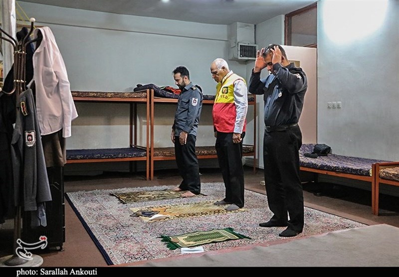 آتش‌نشانی , استان کرمان , ماه رمضان , 