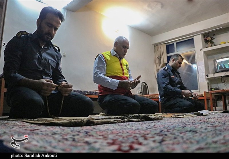 آتش‌نشانی , استان کرمان , ماه رمضان , 