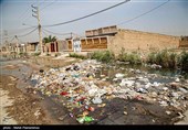 وضعیت  آب و فاضلاب گلدشت اهواز