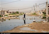 وضعیت  آب و فاضلاب گلدشت اهواز