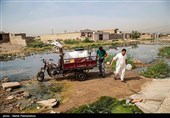 وضعیت  آب و فاضلاب گلدشت اهواز