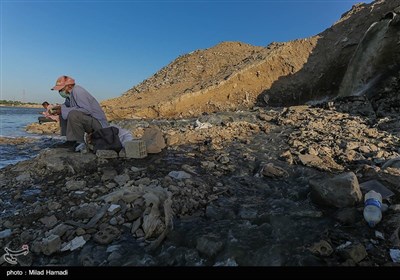 ماهی گیری در رودخانه کارون - اهواز
