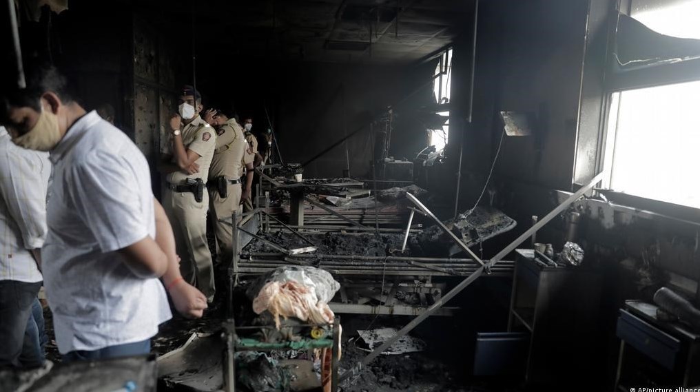 بیمارستان , کرونا , کشور هند , 