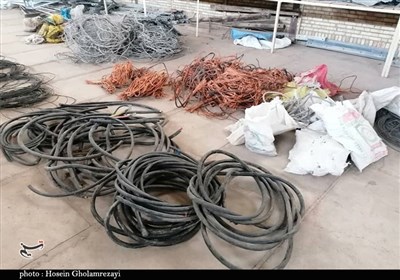 سرقت شینه‌های برق؛ از یک «دزدی ساده» تا خسارت 21میلیاردی در سنندج+فیلم