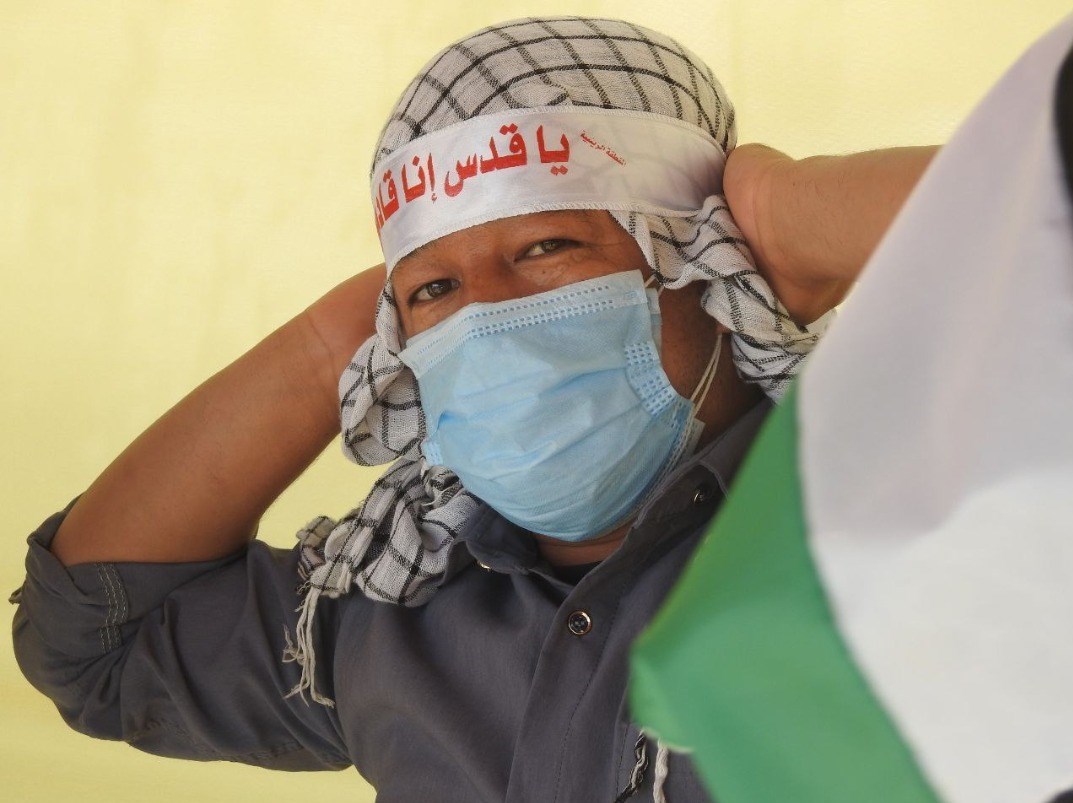 لشکر فاطمیون , مدافعان حرم , راهپیمایی روز قدس , کشور فلسطین , بیت المقدس , جبهه مقاومت اسلامی , 