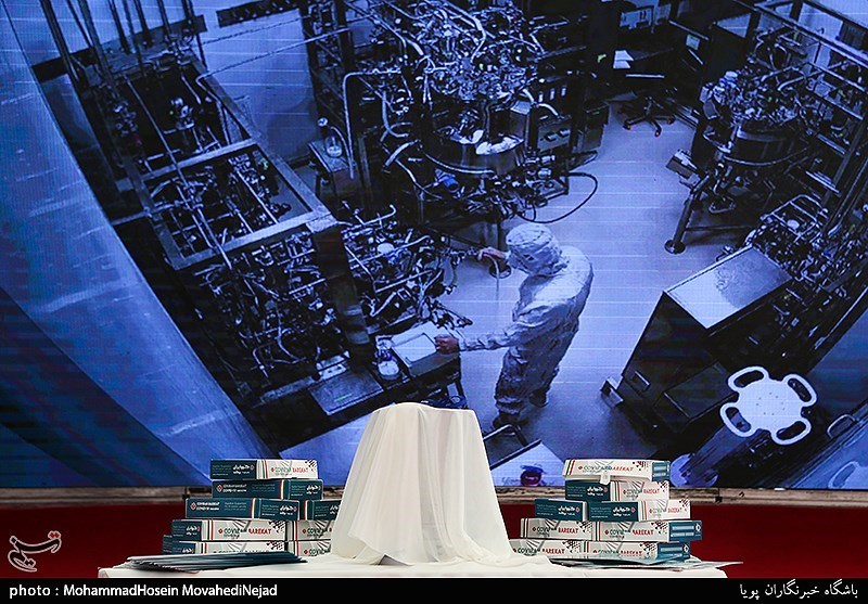 اولین محصول تولید شده واکسن کووایران برکت