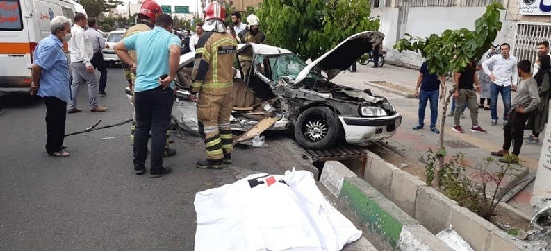 آتش‌نشانی , سازمان آتش‌نشانی تهران , حوادث , پلیس راهور | پلیس راهنمایی و رانندگی , اورژانس , 