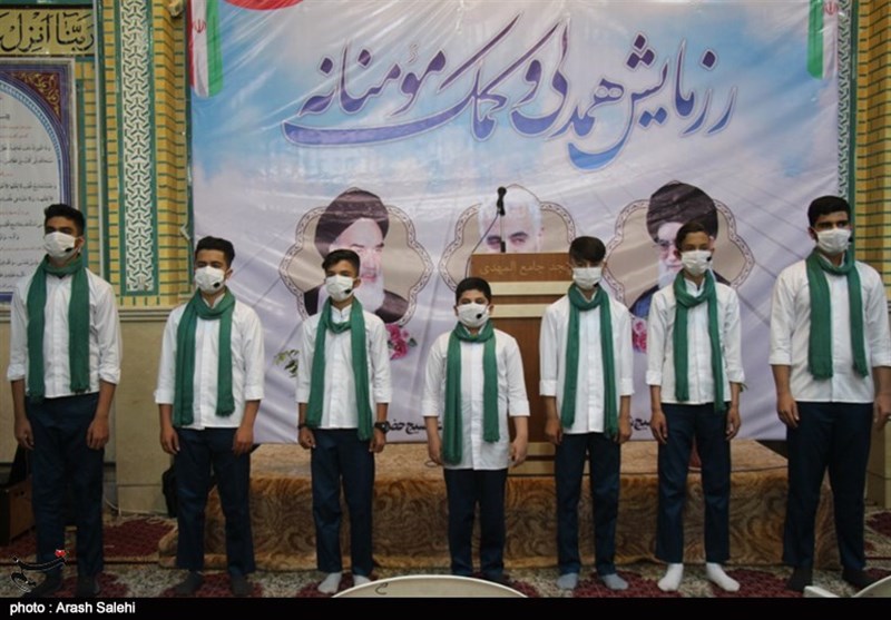 عید فطر , کمک مؤمنانه , بسیج سازندگی , استانداری قزوین , ماه رمضان , 