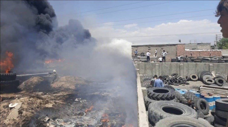 آتش‌نشانی , سازمان آتش‌نشانی تهران , آتش‌سوزی , حوادث , 