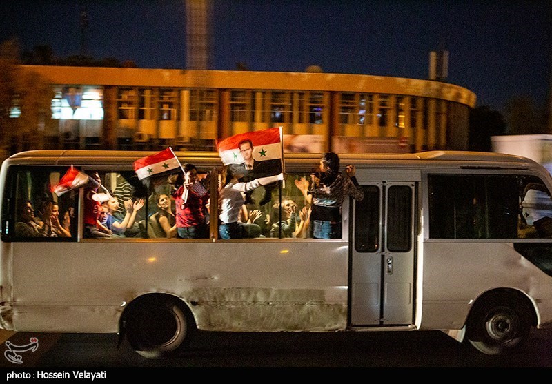تبلیغات انتخابات ریاست جمهوری سوریه در دمشق