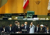 مراسم تحلیف اعضای جدید هیأت رئیسه مجلس شورای اسلامی