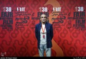 همایون ارشادی بازیگر در سومین روز سی‌وهشتمین جشنواره جهانی فیلم فجر