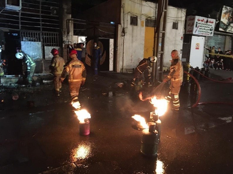 سازمان آتش‌نشانی تهران , آتش‌نشانی , آتش‌سوزی , حوادث , 