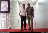 امیریل ارجمند و بهرنگ علوی در چهارمین روز سی‌وهشتمین جشنواره جهانی فیلم فجر در پردیس سینمایی چارسو