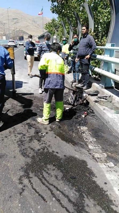 آتشنشانی , سازمان آتشنشانی تهران , آتشسوزی , حوادث , پلیس راهور | پلیس راهنمایی و رانندگی ,