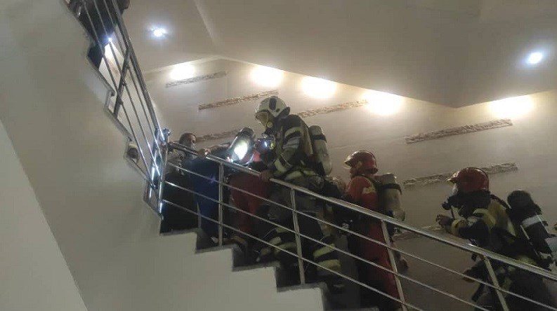 آتش‌نشانی , سازمان آتش‌نشانی تهران , آتش‌سوزی , حوادث , بیمارستان , وزارت بهداشت , 