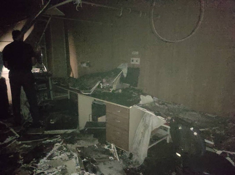 آتش‌نشانی , سازمان آتش‌نشانی تهران , آتش‌سوزی , حوادث , بیمارستان , وزارت بهداشت , 