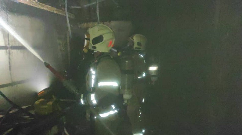 آتش‌نشانی , سازمان آتش‌نشانی تهران , آتش‌سوزی , حوادث , بیمارستان , وزارت بهداشت , 