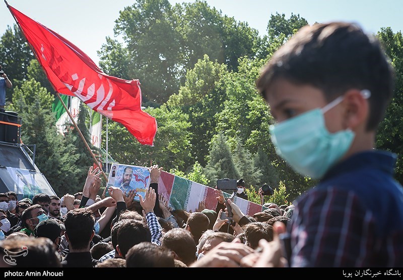 تشییع پیکر شهید مدافع حرم حسن عبدالله زاده