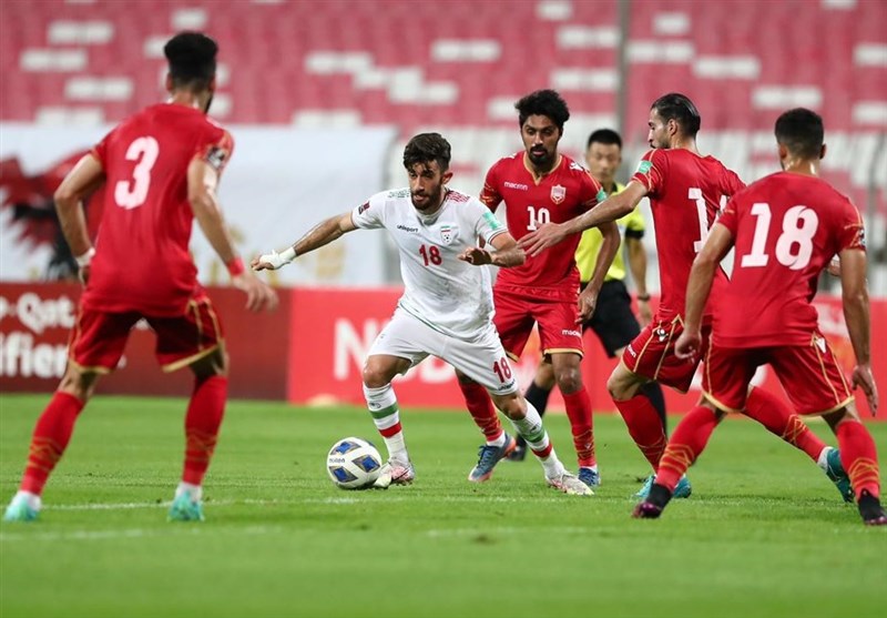 تیم ملی فوتبال ایران , تیم ملی فوتبال عراق , مهدی رجب‌زاده , تیم ملی فوتبال بحرین , 