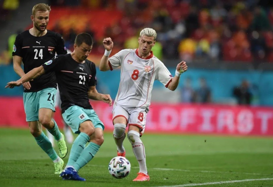 یورو 2020 , تیم‌ ملی فوتبال اتریش , فدراسیون فوتبال مقدونیه , 