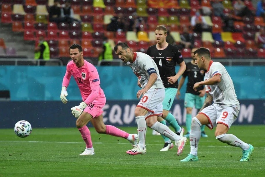 یورو 2020 , تیم‌ ملی فوتبال اتریش , فدراسیون فوتبال مقدونیه , 