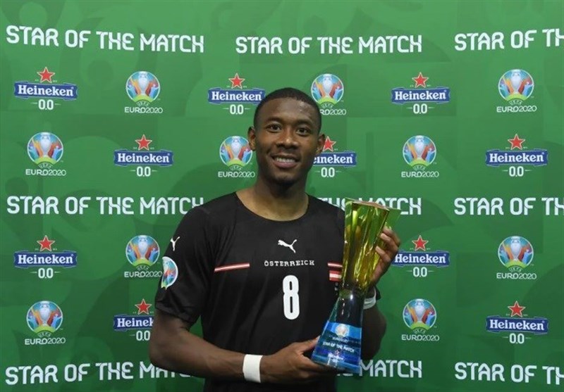 یورو 2020 , جام ملت‌های اروپا 2020 | یورو 2020 , تیم‌ ملی فوتبال اتریش , دیوید آلابا , 