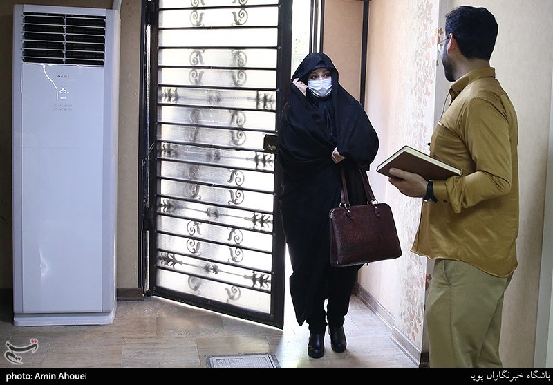 حضور نرگس سلیمانی کاندیدای شورای شهر در خبرگزاری تسنیم