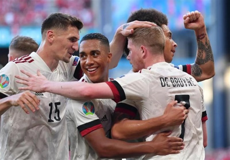 تیم ملی فوتبال  بلژیک , یورو 2020 , تیم ملی فوتبال دانمارک , 