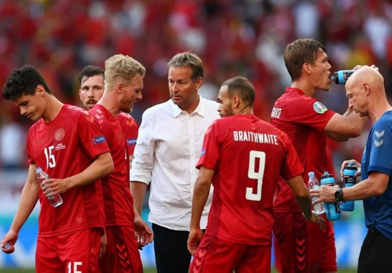 تیم ملی فوتبال  بلژیک , یورو 2020 , تیم ملی فوتبال دانمارک , 