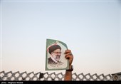 جشن پیروزی ابراهیم رئیسی در انتخابات