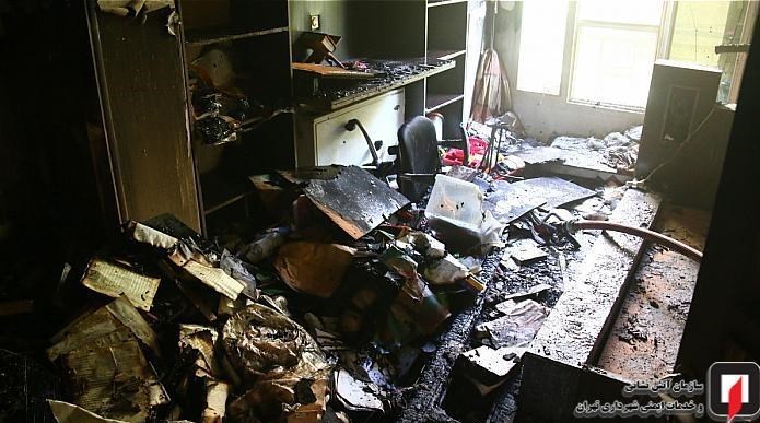 آتش‌نشانی , سازمان آتش‌نشانی تهران , آتش‌سوزی , حوادث , 