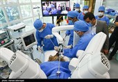 اولین عمل جراحی رباتیک از راه دور ایران و تست حیوانی ربات بومی سازی شده جراحی از راه دور سینا ساخت متخصصان ایران 