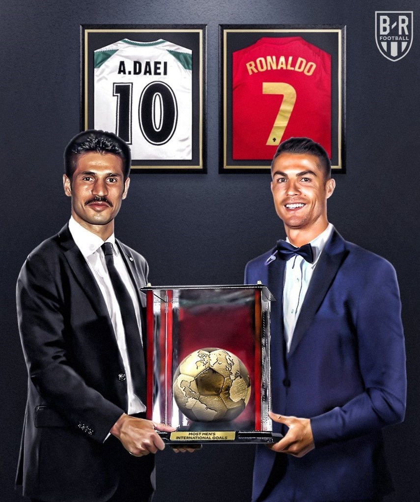 کریستیانو رونالدو , علی دایی , 